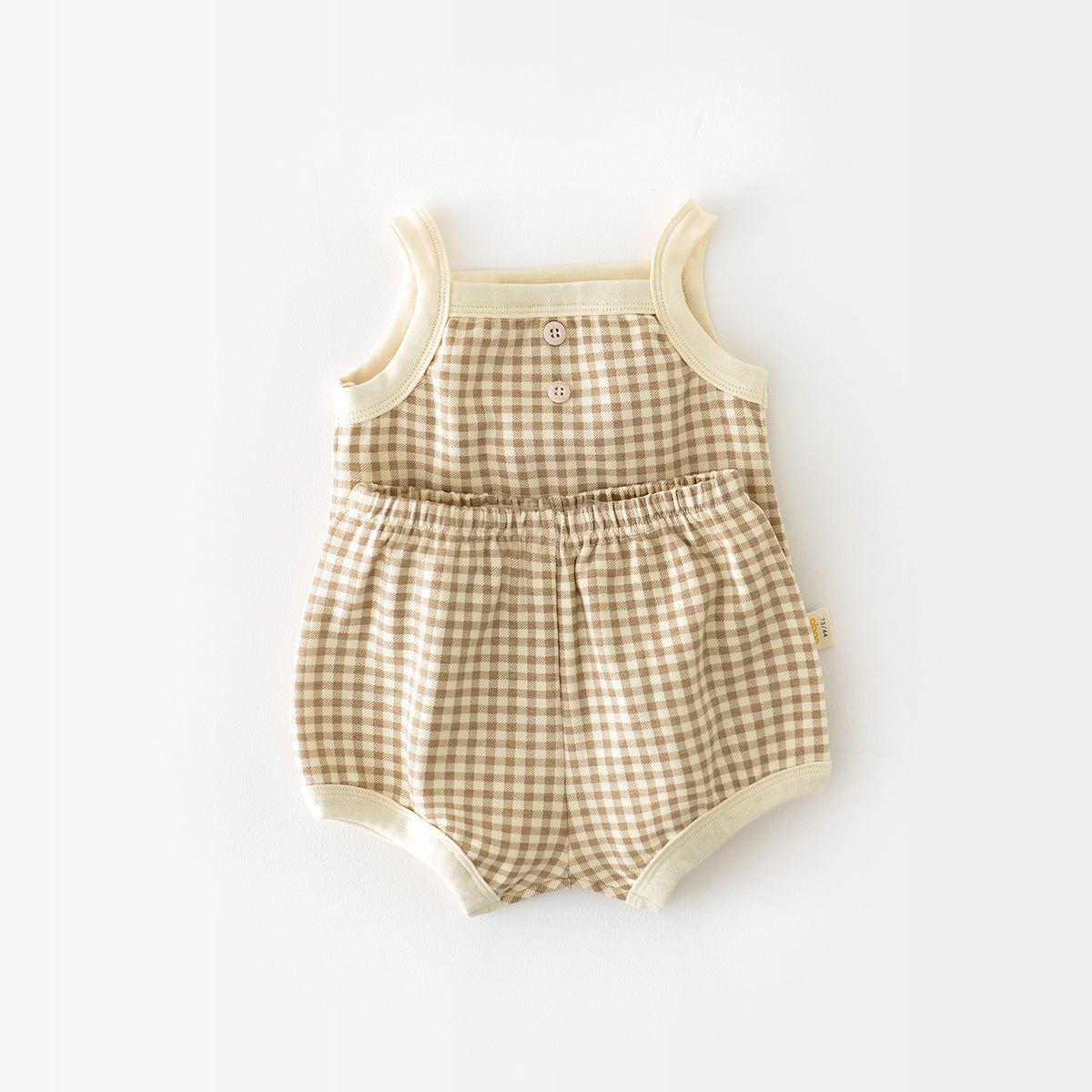 Baby Suit Summer Pajamas New Korean Style Infant Thin Suspenders Vest Shorts Boys 'and Girls' Home Wear