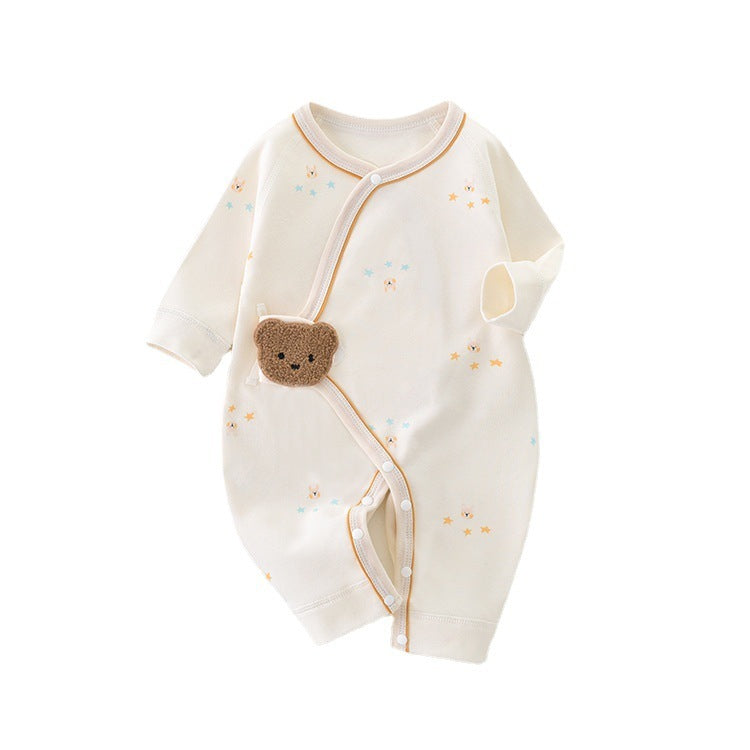 Newborn Jumpsuit Baby Butterfly Clothes Boneless Romper