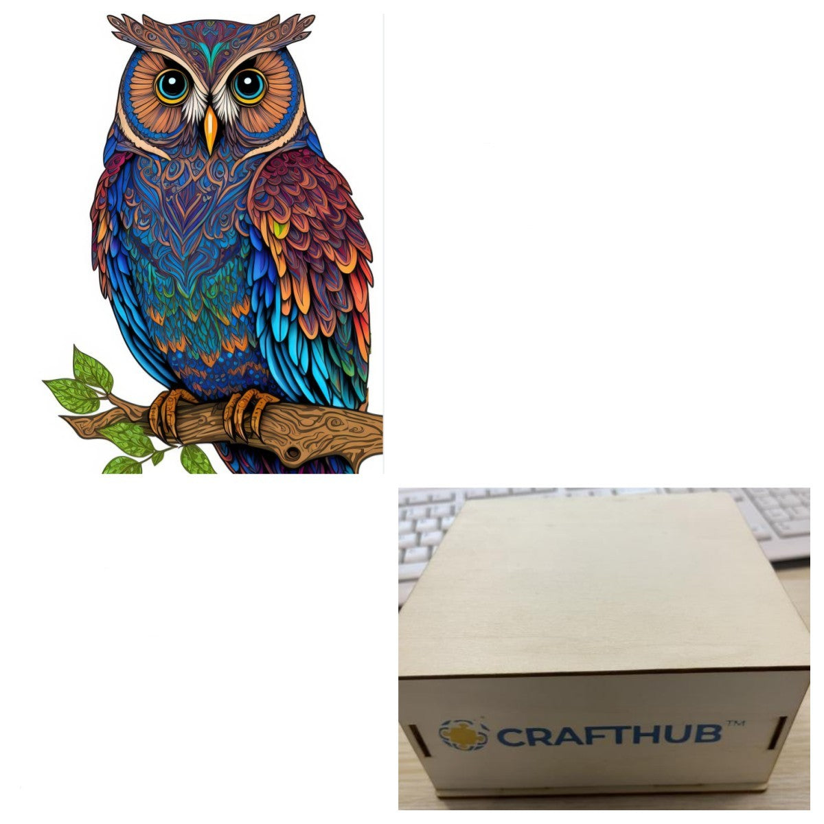Animal Puzzle Craft Hub A3 Size