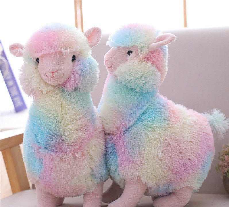 30cm Rainbow Alpaca