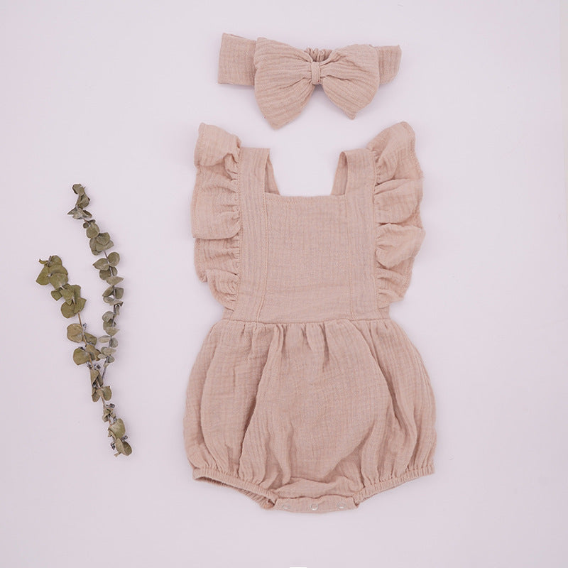 New Baby And Infants Romper Romper Shooting Birthday Dress Children Onesie