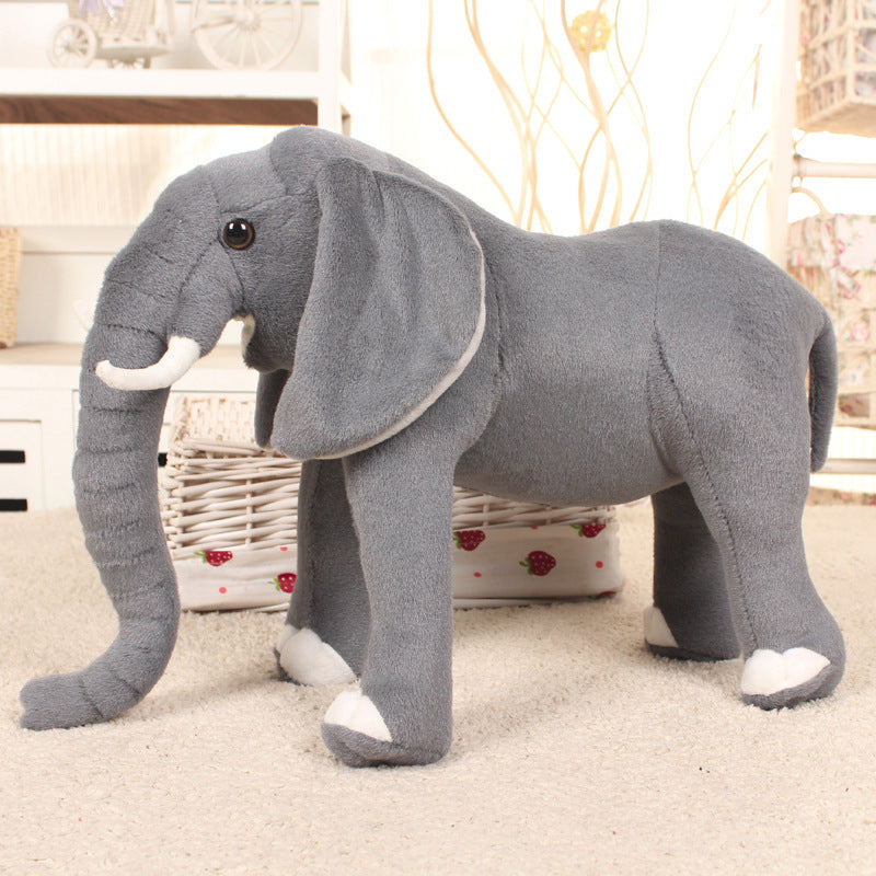 Simulation elephant plush toy