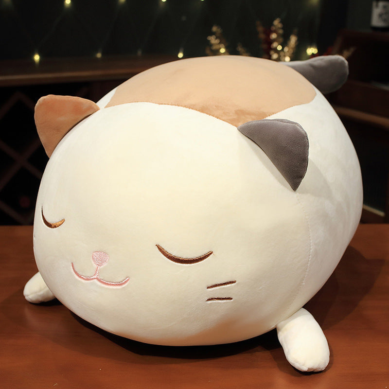 Cute Lying Lazy Cat Doll Plush Toy