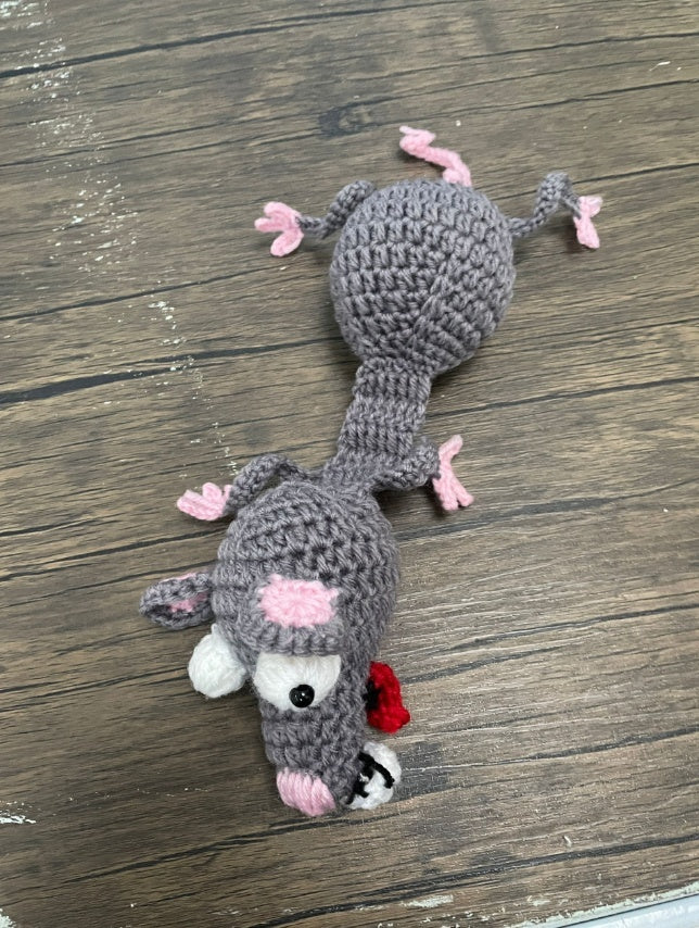 Hand-knitted Creative Animal Door Stop Ornaments