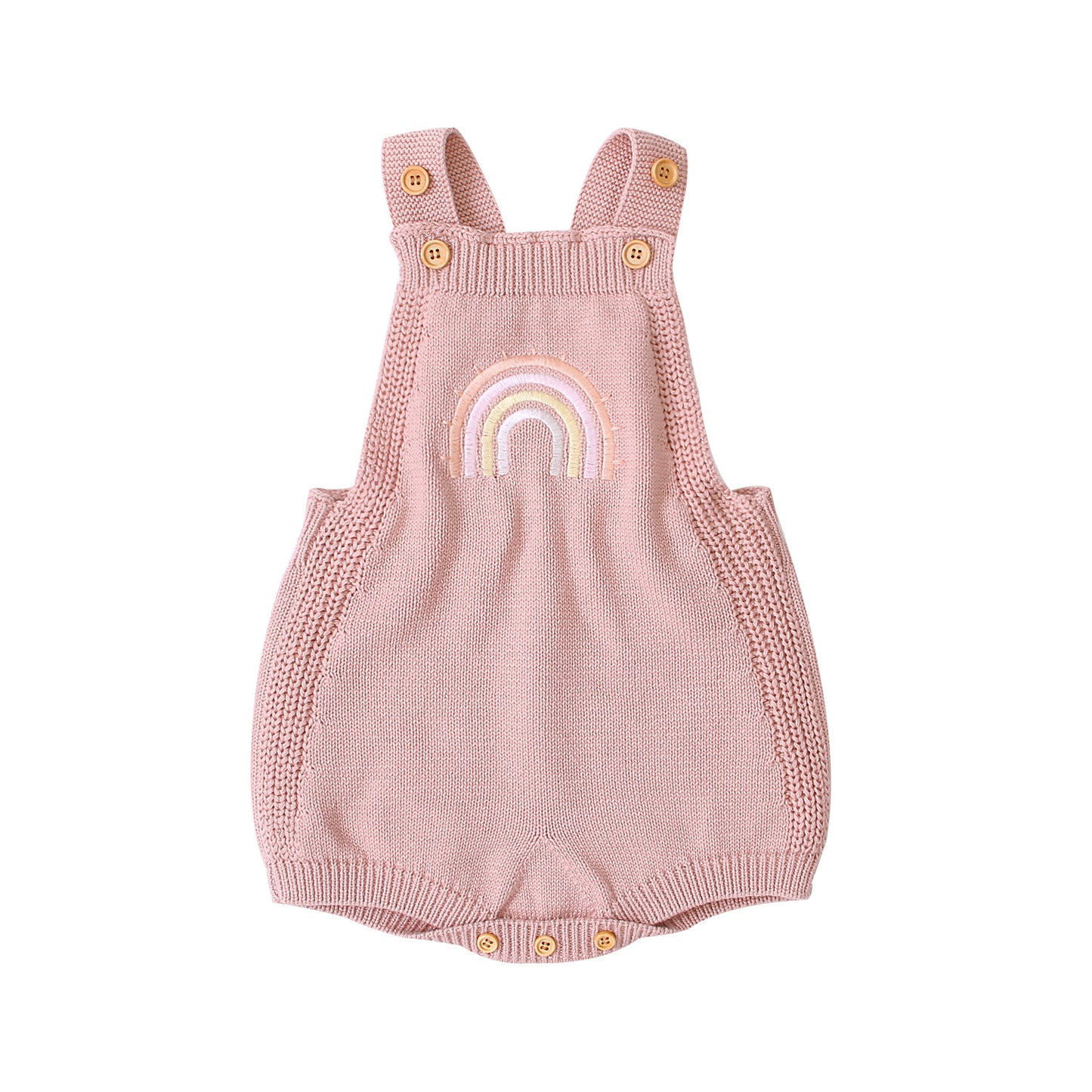 Knitted jumpsuit triangle halter