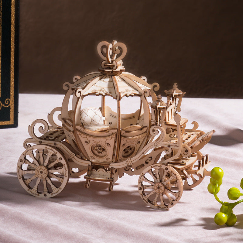Wooden DIY Assembled Toy Model Building