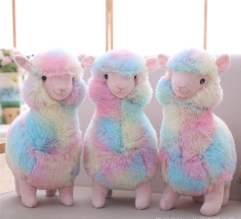30cm Rainbow Alpaca
