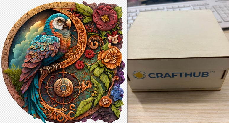Animal Puzzle Craft Hub A3 Size