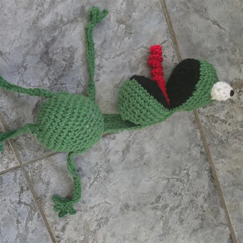 Hand-knitted Creative Animal Door Stop Ornaments