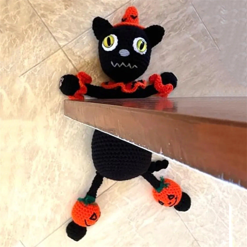 Hand-knitted Creative Animal Door Stop Ornaments