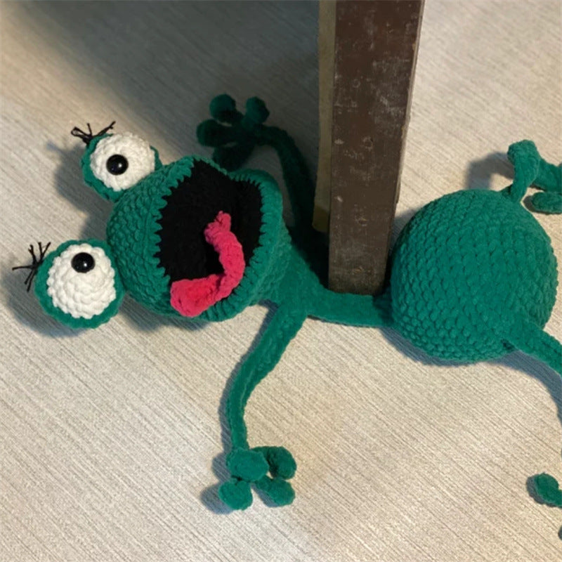 Hand-knitted Creative Animal Door Stop Ornaments