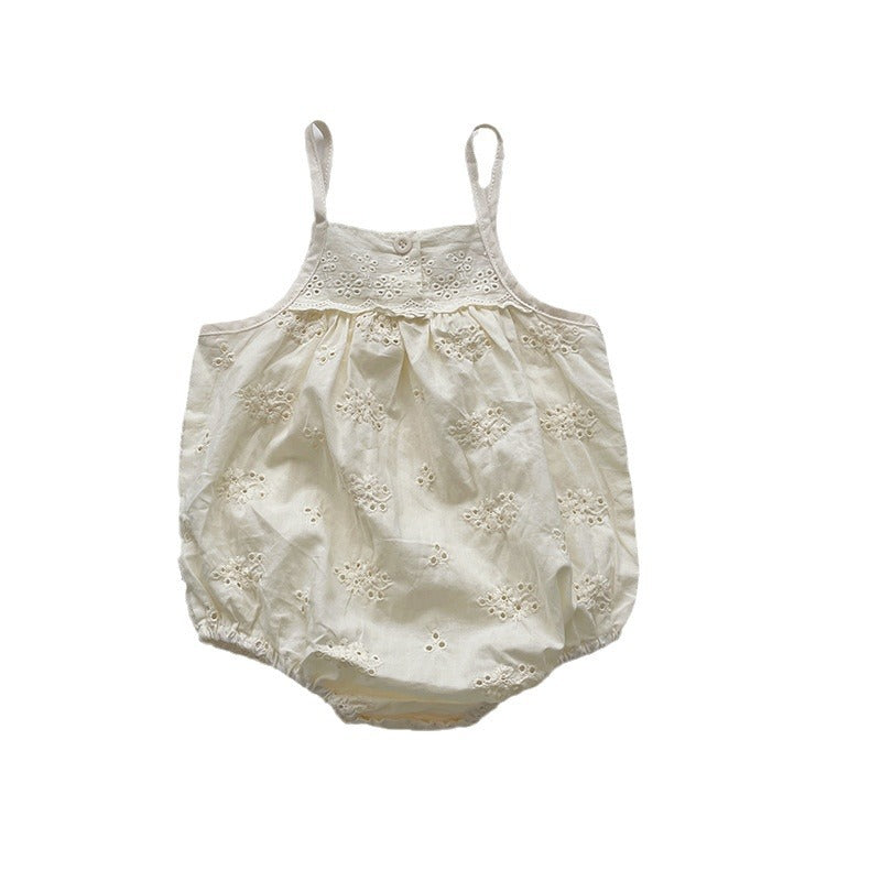 Summer Baby Sling Onesie Thin Bodysuit