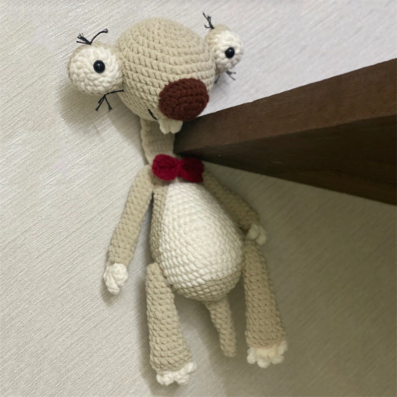 Hand-knitted Creative Animal Door Stop Ornaments