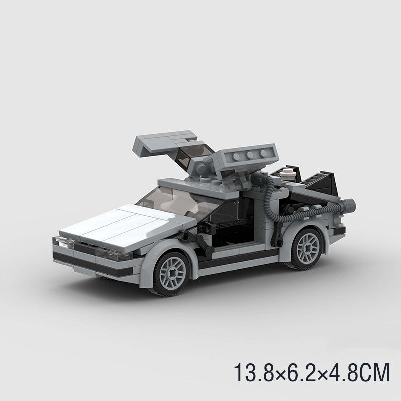 A Tesla Toy Car Piece-together Model Benefits Intelligence