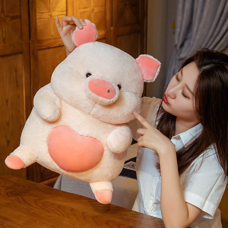 Cute Love Piggy Doll Plush Toy Room Decoration