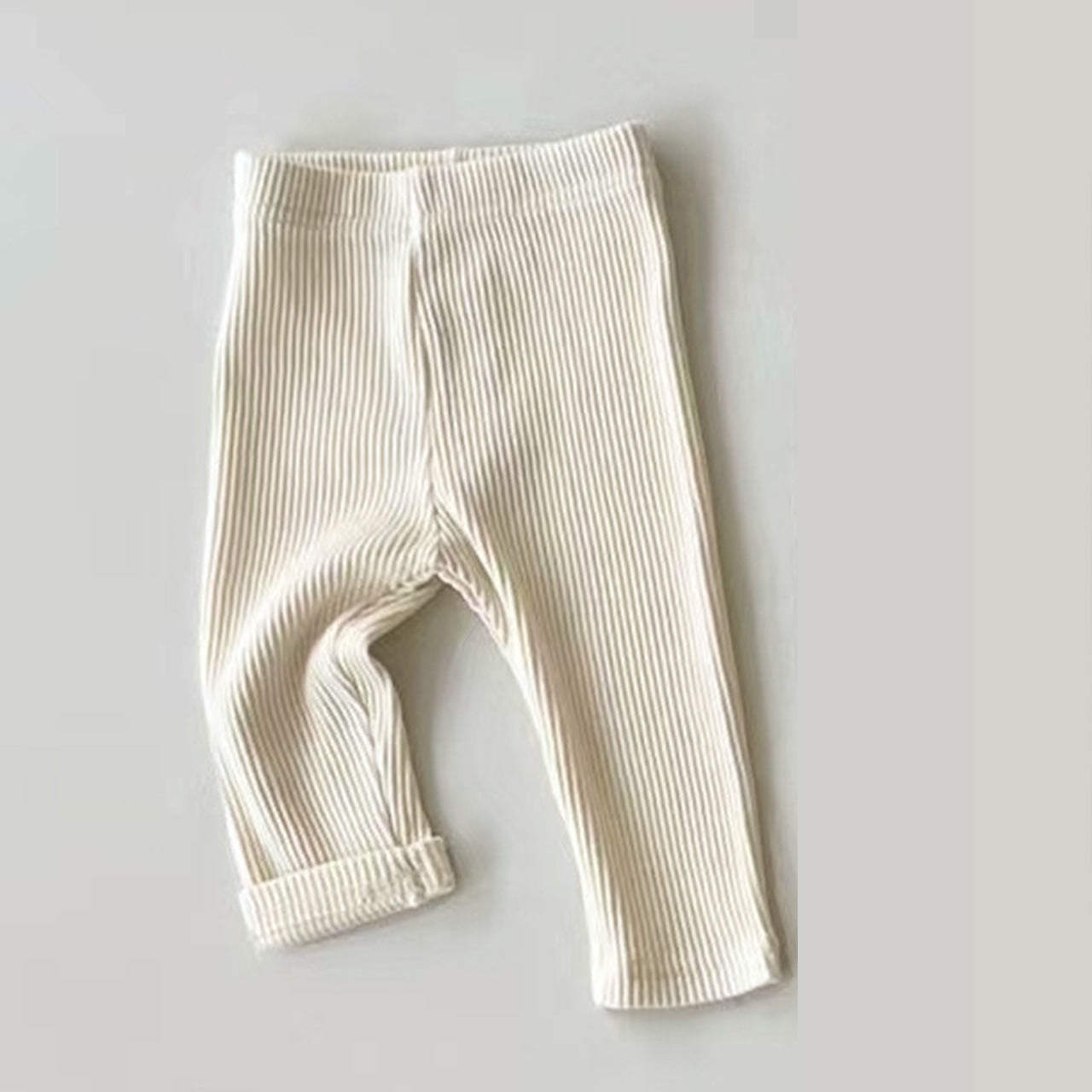 Baby Leggings Elastic Slim Pants For Boys And Girls Striped Trousers