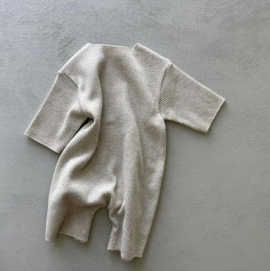 Long Sleeve One-piece Hidden Hook Baby Comfortable Romper