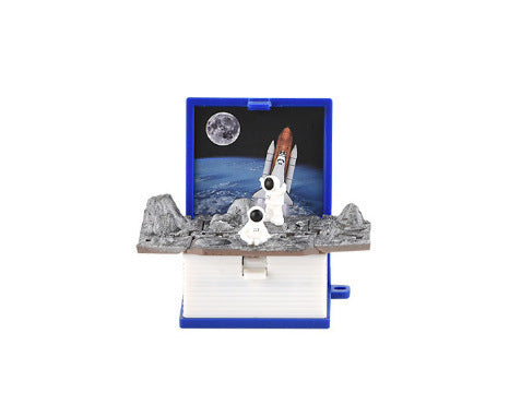 3D Dinosaur Pop-up Book Keychain Children Creative Decompression Toy
