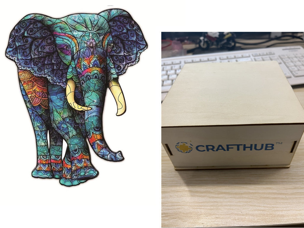 Animal Puzzle Craft Hub A3 Size