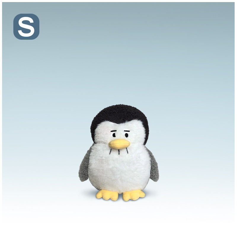 Penguin Action Sad Expression Doll Plush Toy