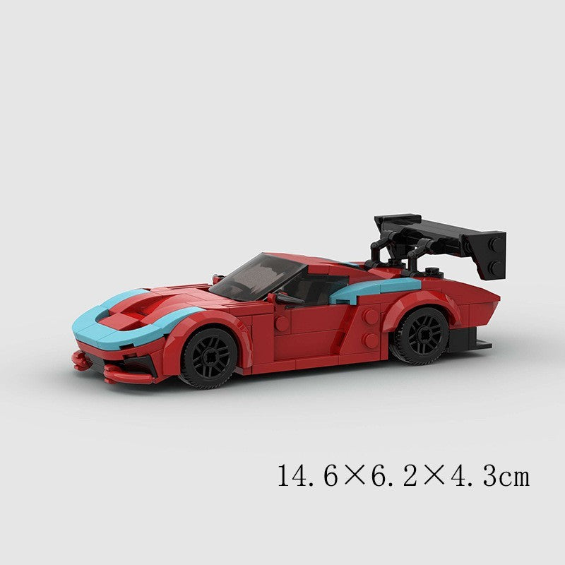 A Tesla Toy Car Piece-together Model Benefits Intelligence