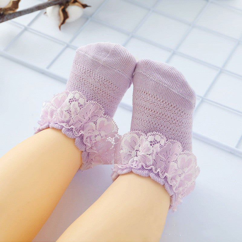 Summer New Girls Lace Socks Lace Socks