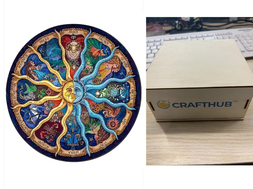 Animal Puzzle Craft Hub A3 Size
