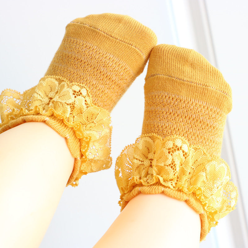 Summer New Girls Lace Socks Lace Socks