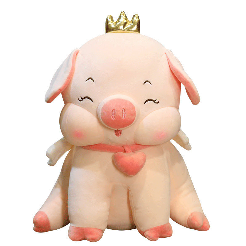 Angel Pig Plush Toy Doll