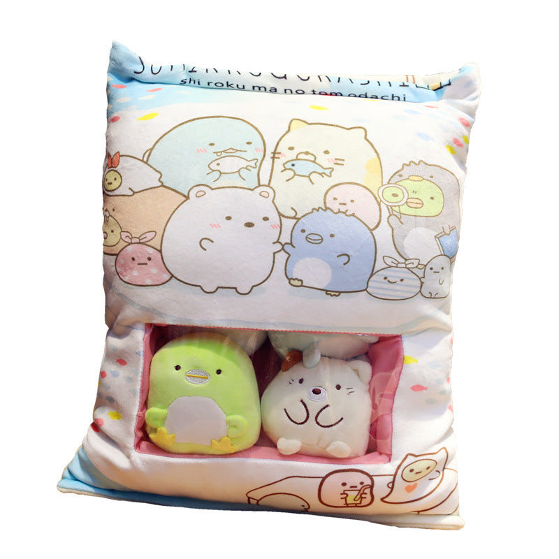 A Big Bag Of Snack Doll Cute Doll Sleeping Pillow For Girl Ankle Biter Pillow