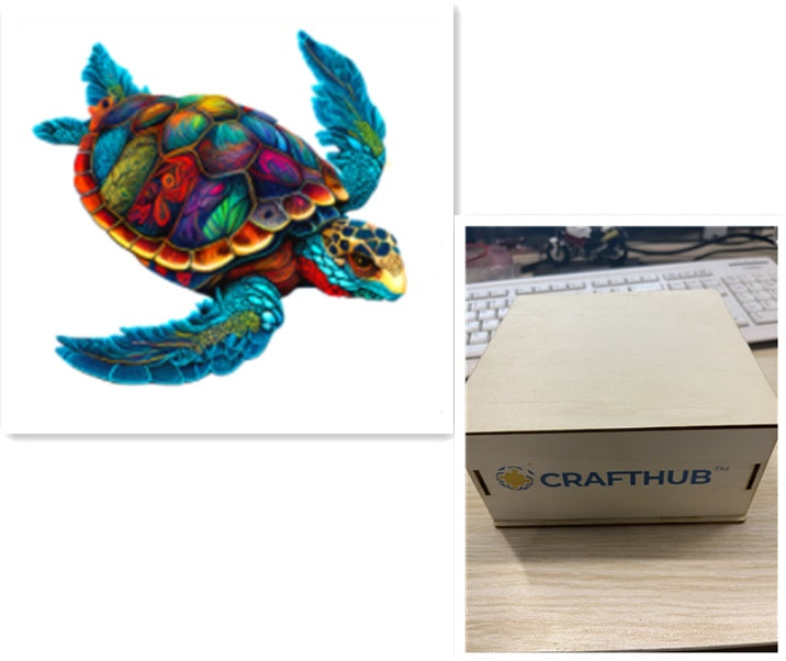 Animal Puzzle Craft Hub A3 Size