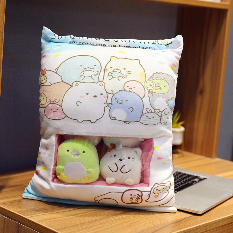 A Big Bag Of Snack Doll Cute Doll Sleeping Pillow For Girl Ankle Biter Pillow