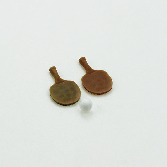 Dollhouse Accessories Mini Table Tennis Racket