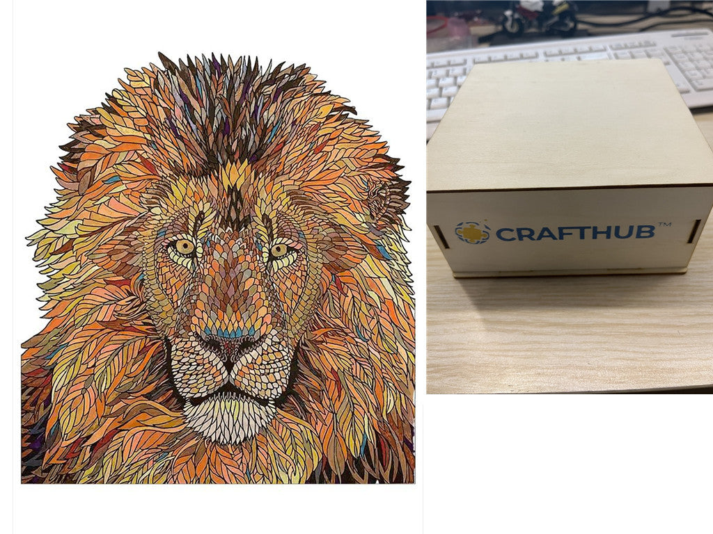 Animal Puzzle Craft Hub A3 Size