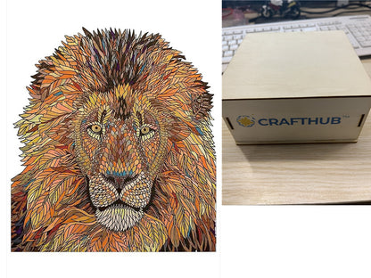 Animal Puzzle Craft Hub A3 Size