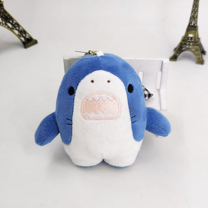Color Plush Pendant Fragrance Shark Cute Keychain