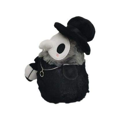 Steampunk Plague Doctor Plush Toy Plague Crow