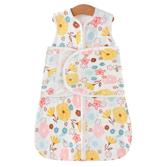 Newborn Summer Vest Sleeping Bag Baby Anti-kick Quilt