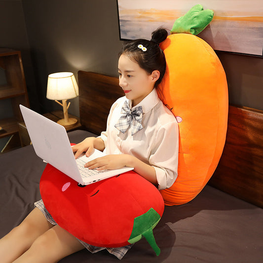 Eggplant Corn Chili Pillow