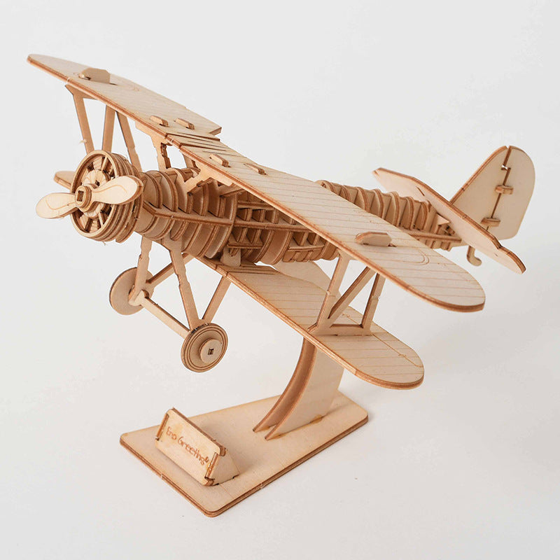 Creative Gift DIY Wooden Assembly Model Making