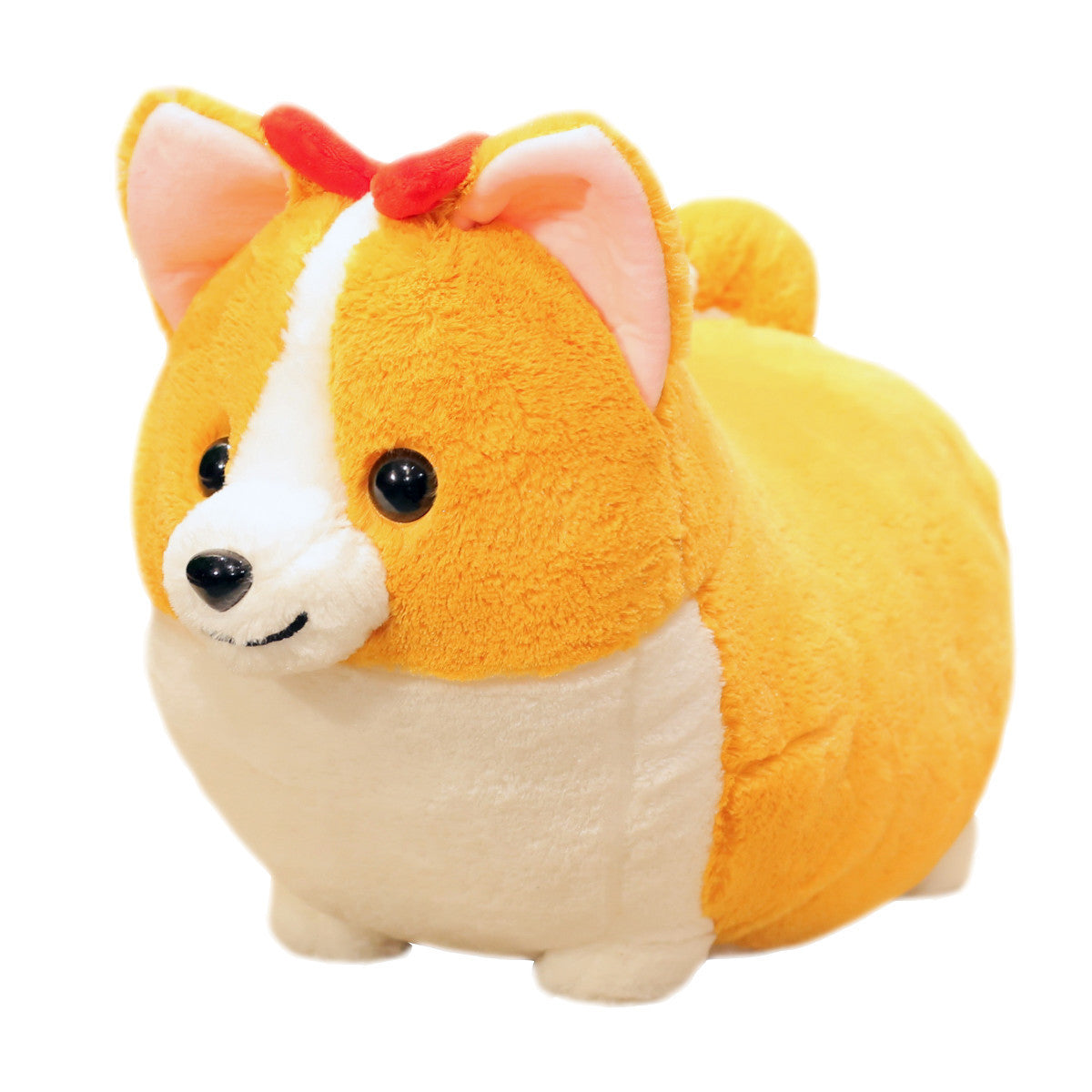 Peach Heart Butt Corgi Doll Corgi Dog Plush Toy