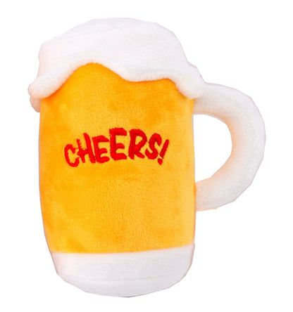 Pet Sound Dog Simulation Beer Bottle Plush Toy