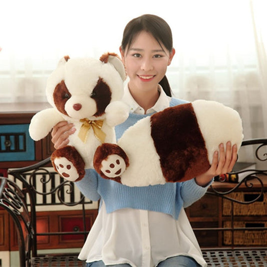 Long tail raccoon plush toy