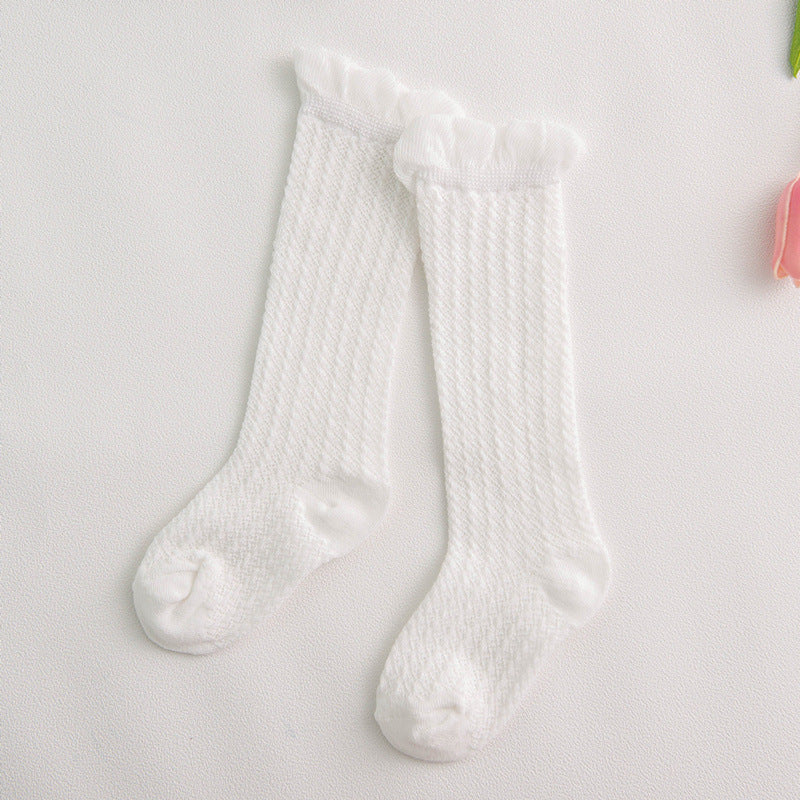 Mesh breathable over the knee mosquito socks