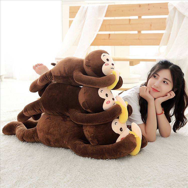 Elastic Monkey Cushion doll