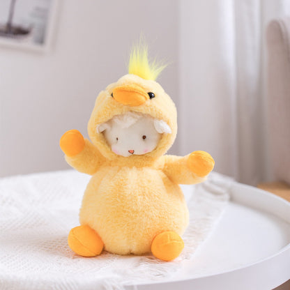 Cute Cartoon Soft Cute Little Wool Plush Toy Doll Daby Soothing Dol