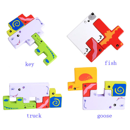 Creative Animal Puzzle ,Building Blocks