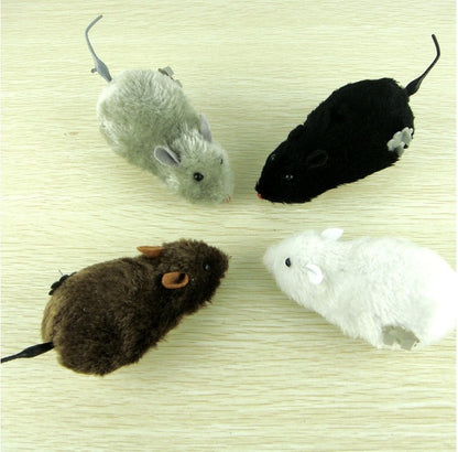 Clockwork Spring Power Plush Mouse