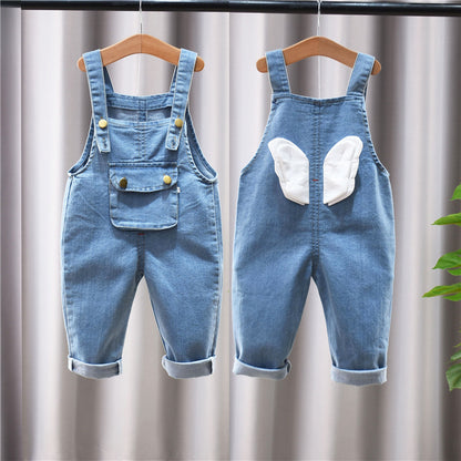 Children's Pants, Baby Children's Overalls, Jeans, Children's Clothing, Children's Pants, Boys And Girls' Cotton Trousers Cover