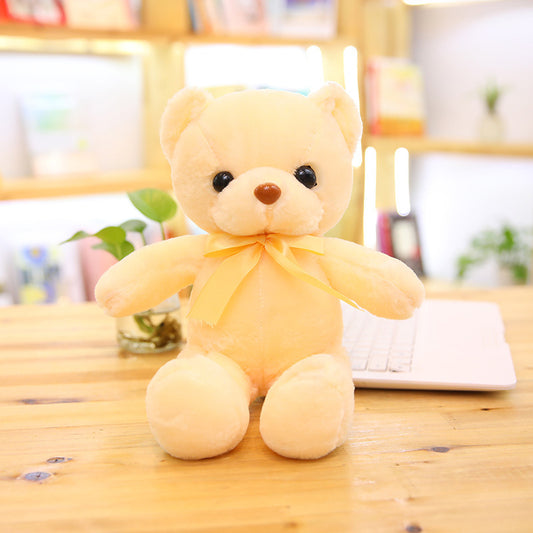 Little Bear Doll Teddy Bear Plush Toy Grab Machine Doll Small Cute Hug Bear Doll Custom Logo